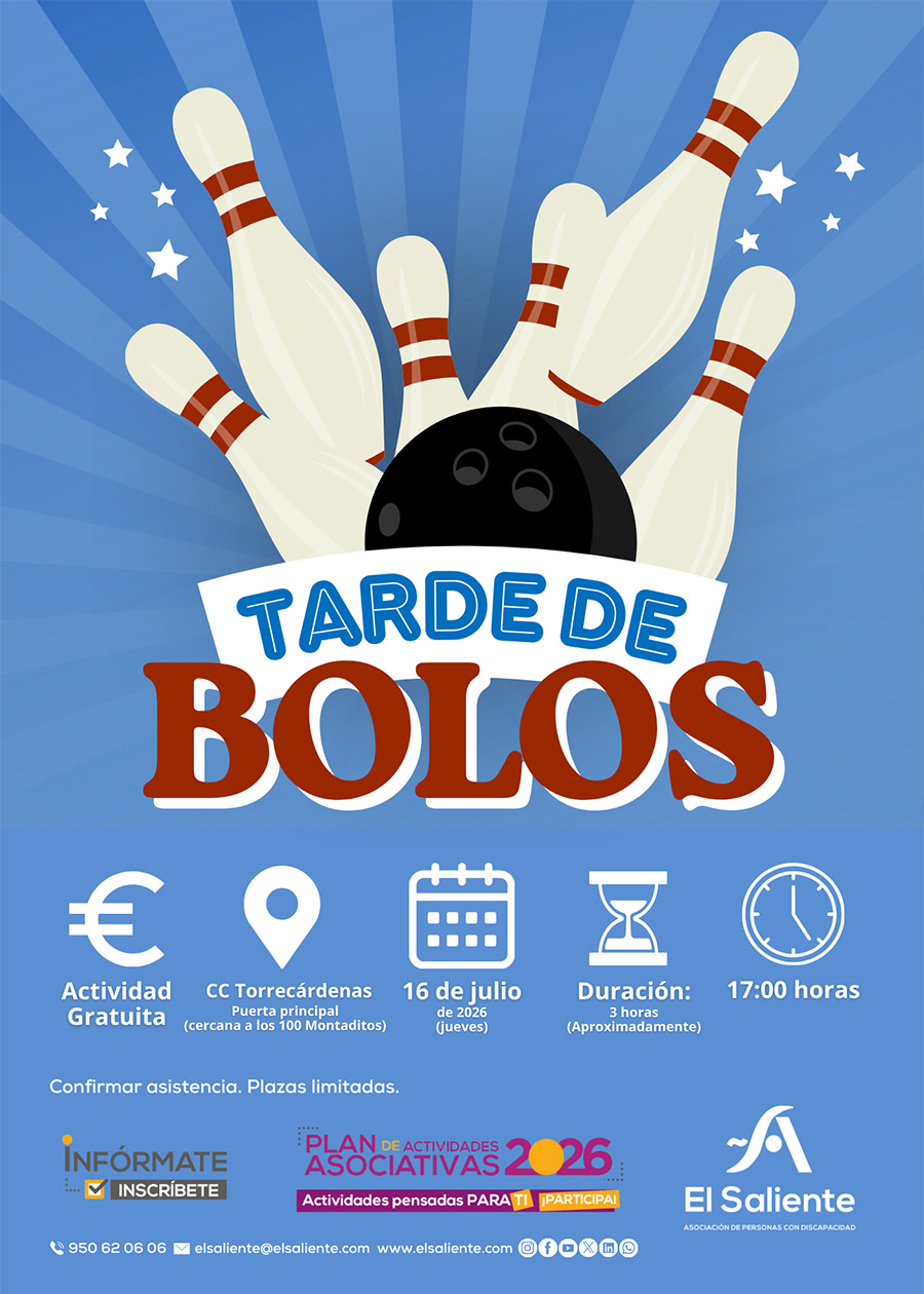El Saliente actividades: Tarde de bolos. 16 de julio de 2026