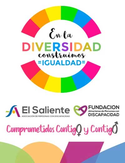 Descargar PDF: el Manifiesto LGTBI+. Fundación Almeriense de Personas con Discapacidad y Asociación de Personas con Discapacidad El Saliente