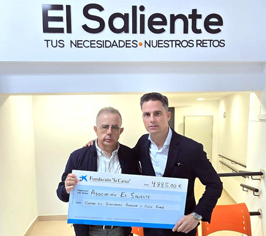 Noticia: Caixabank impulsa un proyecto de la Asociación El Saliente